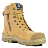 Bata Defender Zip Sided Safety Boot c/w Bump Cap (Wheat) 804-80851