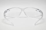 Eyres Terminator Clear Frame Clear Anti-Fog Lens Safety Glasses 102-OP-CLAF