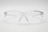 Eyres Terminator Clear Frame Clear Anti-Fog Lens Safety Glasses 102-OP-CLAF