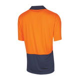 Tru Workwear Hi Vis 2 Tone Micromesh Short Sleeve Polo Shirt CS2851