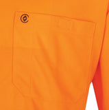 Tru Workwear Hi Vis 2 Tone Micromesh Short Sleeve Polo Shirt CS2851