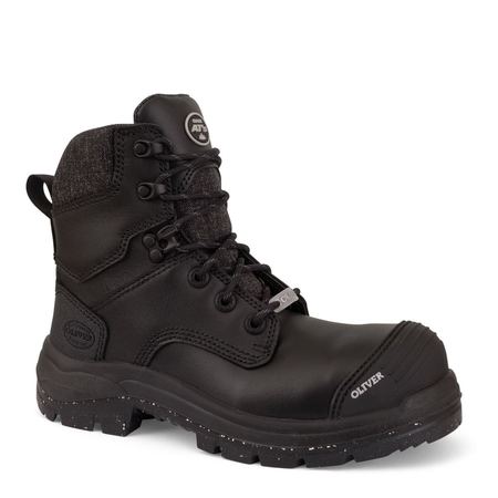 Oliver 59 Series 150mm Women's Black Zip Sided Boot 59-445Z