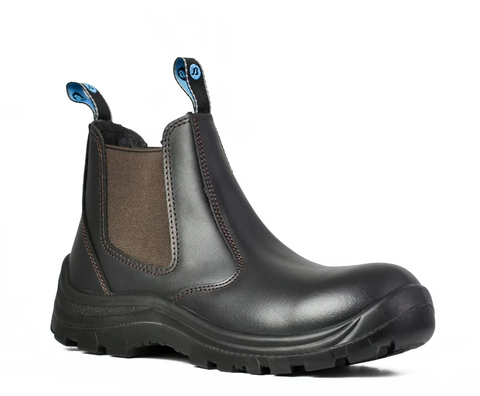 Bata Bushman Non-Safety Slip On Safety Boot (Claret) 805-44405