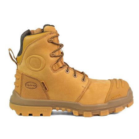 Oliver 54 Series 150mm Wheat Zip Sided Boot with Low-Cut Collar 54-533Z