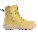 Bata Longreach CT Zip Ultra Safety Boot (Wheat) 804-88015