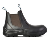 Bata Bushman Non-Safety Slip On Safety Boot (Claret) 805-44405