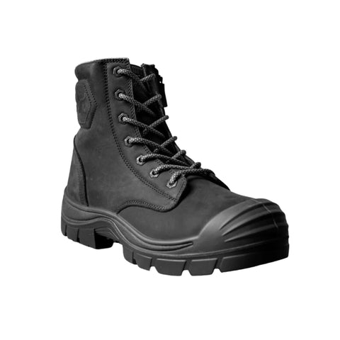 Munka Taurus Zip Sided Safety Boot (Black) MFMW23102