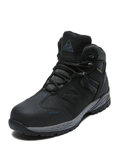 New Balance Allsite Waterproof Composite Safety Hiking Boot (Black) MIDALLS