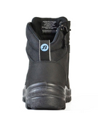 Bata Zippy Zip Sided Safety Boot (Black) 804-66641