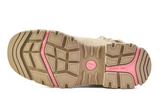 Bata Ladies Avenger Zip Sided Composite Safety Boots (Wheat) 504-8011