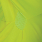 Tru Workwear Women's Recycled Anti-Microbial Micromesh L/S Two Tone Hi-Vis Polo Shirt c/w Segmented Tape TSW2425T1