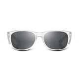 SAFESTYLE GLASSES CLASSICS CLEAR FRAME POLARISED LENS EYEWEAR CCP100