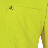 Tru Workwear Hi Vis 2 Tone Micromesh Short Sleeve Polo Shirt CS2851