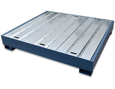 Galvanised Metal 4 Drum Bund SPDB4