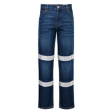 Portwest Bizflame Denim Flex FR Jean with Tape (Indigo Blue) FR423