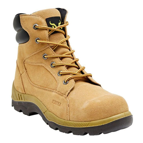 Munka Girder Lace Up Safety Boot (Wheat) MFW21155