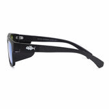 Insalt Eziview Polarised Safety Glasses Matte Black/ Green Lens SW4380BL03103