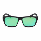 Insalt Eziview Polarised Safety Glasses Matte Black/ Green Lens SW4380BL03103