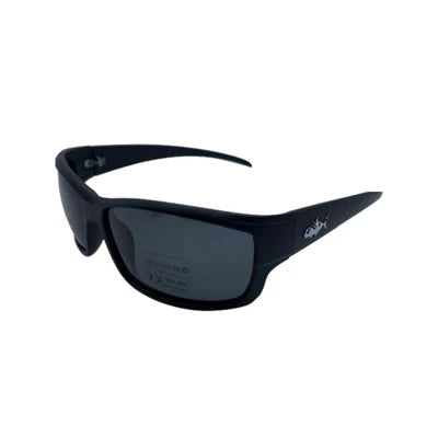 Insalt Mission Polarised Safety Glasses Matte Black/ Dark Lens SWP501BL01103