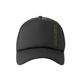 Mack Curved Brim Foam Trucker Cap (Black) MKBAF2401BB