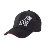 Mack Red Trim Curved Brim Baseball Cap (Black/Red) MKBAS2401