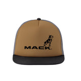 Mack Flat Brim Foam Tri ColourTrucker Cap (Tan/Steel/Black) MKFBF2402