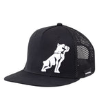 Mack Flat Brim Bulldog Cap Soft Mesh (Black) MKFBM2401