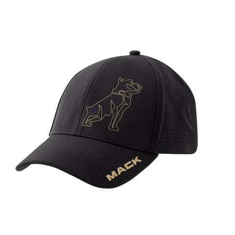 Mack Xpand Curved Brim Perforated Baseball Cap (Black) MKFLP2401