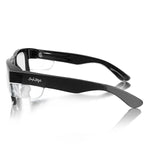 SAFESTYLE GLASSES FUSION BLACK FRAME CLEAR LENS EYEWEAR FBC100