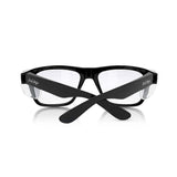 SAFESTYLE GLASSES FUSION BLACK FRAME CLEAR LENS EYEWEAR FBC100