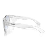 SAFESTYLE GLASSES FUSION CLEAR FRAME BLUE LIGHT LENS EYEWEAR FCB100