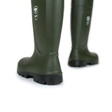 Bekina Steplite EasyGrip, Steel Toe Cap (S4) Gumboot (Green) XAN3P-9180A