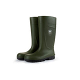 Bekina Steplite EasyGrip, Steel Toe Cap (S4) Gumboot (Green) XAN3P-9180A