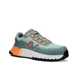 New Balance Womens Fresh Foam Cremorne Safety Shoe (Aqua/Pumpkin)