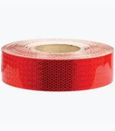 Class 2 Reflective Tape 50mm x 45.7mtr Red RT3R