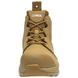 Uvex 2 X-Flow Zip Sided Safety Boots (Wheat)