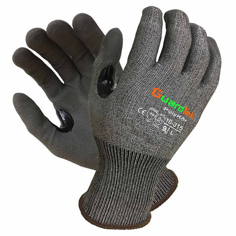 G-Tek® Polykor X7 Nitrile Cut Level D Resistant Glove