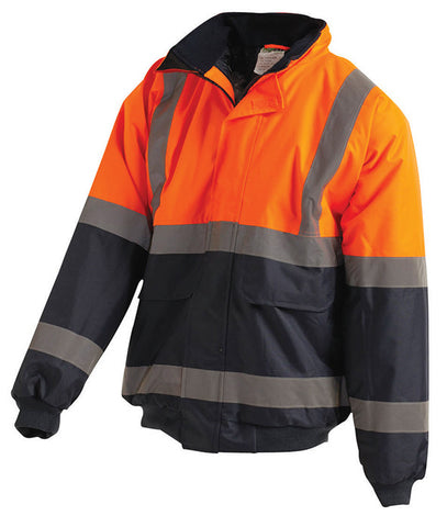 Workit Hi Vis 2 Tone Bomber Jacket 3003