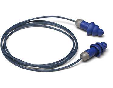 Moldex® Reusable Rocket Metal-Detectable Corded Earplugs (Box 50) MDX-6415