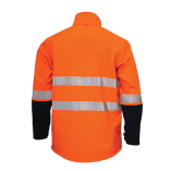KM Workwear Soft Shell Jacket c/w 3M Segmented Tape M7131T