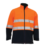 KM Workwear Soft Shell Jacket c/w 3M Segmented Tape M7131T