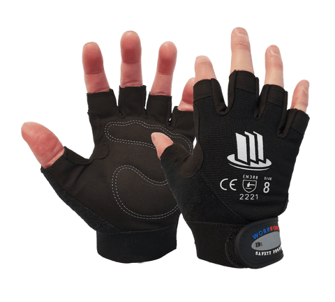 Workforce Medium Duty Fingerless Mechanics Glove (AFBI)