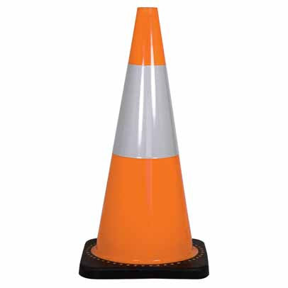 Traffic Cone Reflective Orange (Various Sizes)
