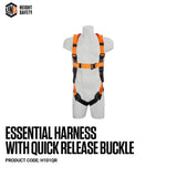 LINQ  Essential Harness Quick Release Padded Buckles M-L  H101QR