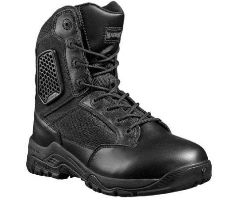 Magnum Strike Force 8.0 SZ Lace Up Zip Sided Boots (Black) MSF800