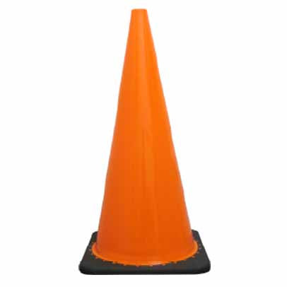 Traffic Cone Plain Orange (All sizes)