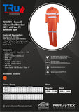 Tru Workwear - Coveralls Parvotex®Inherent Fire Retardant with Loxy®FR Reflective Tape TC1570T1