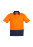 Syzmik Hi Vis Basic Short Sleeve Spliced Polo ZH231