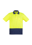 Syzmik Hi Vis Basic Short Sleeve Spliced Polo ZH231