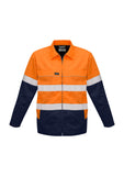 Syzmik Mens Hi Vis Cotton Drill Jacket ZJ590